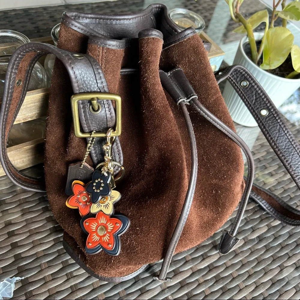 Berkeley Drawstring in Mahogany Vintage Coach #9012 - Picture 5 of 12